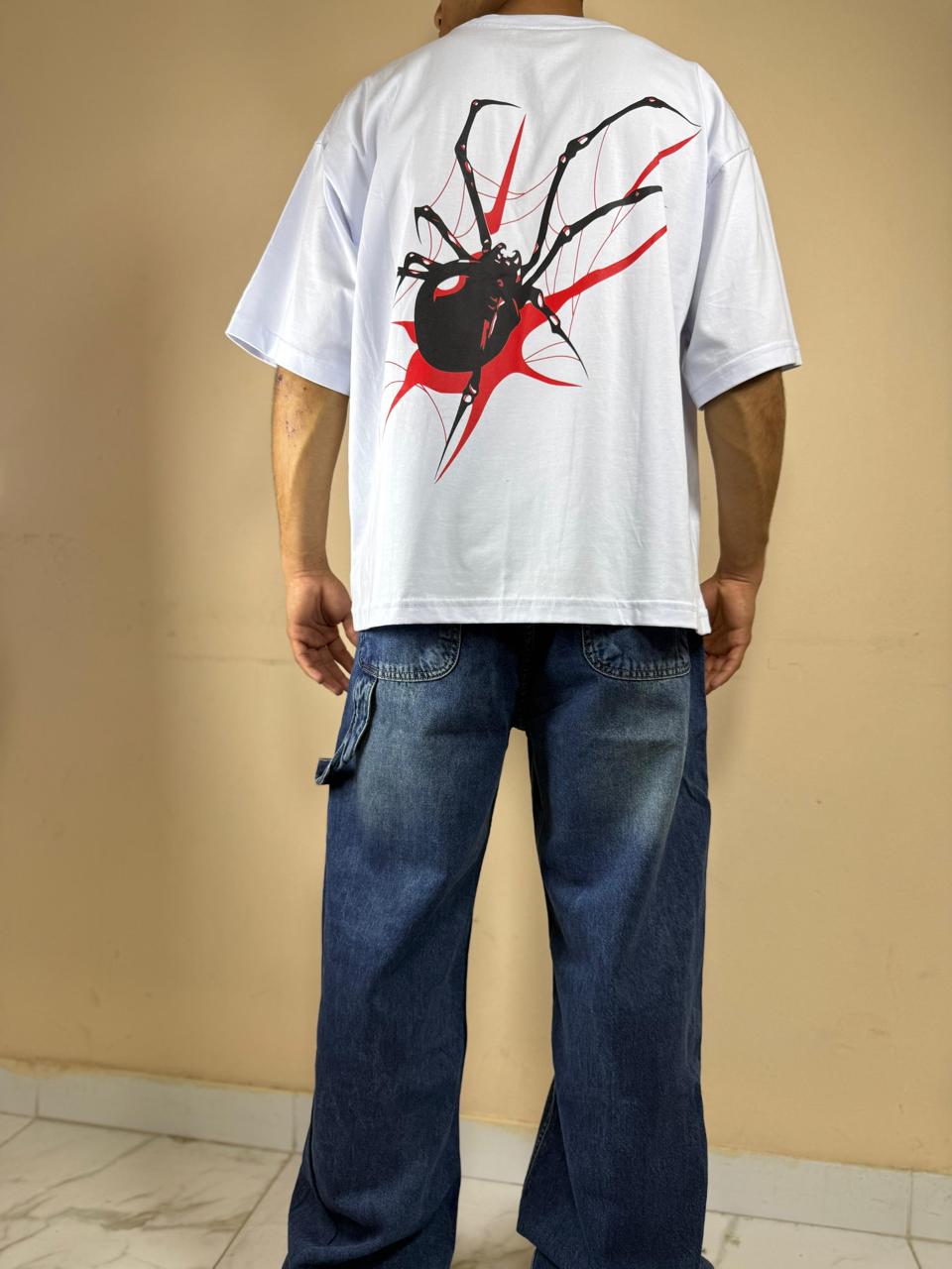 Boxy fit / Savage rojo - Blanco