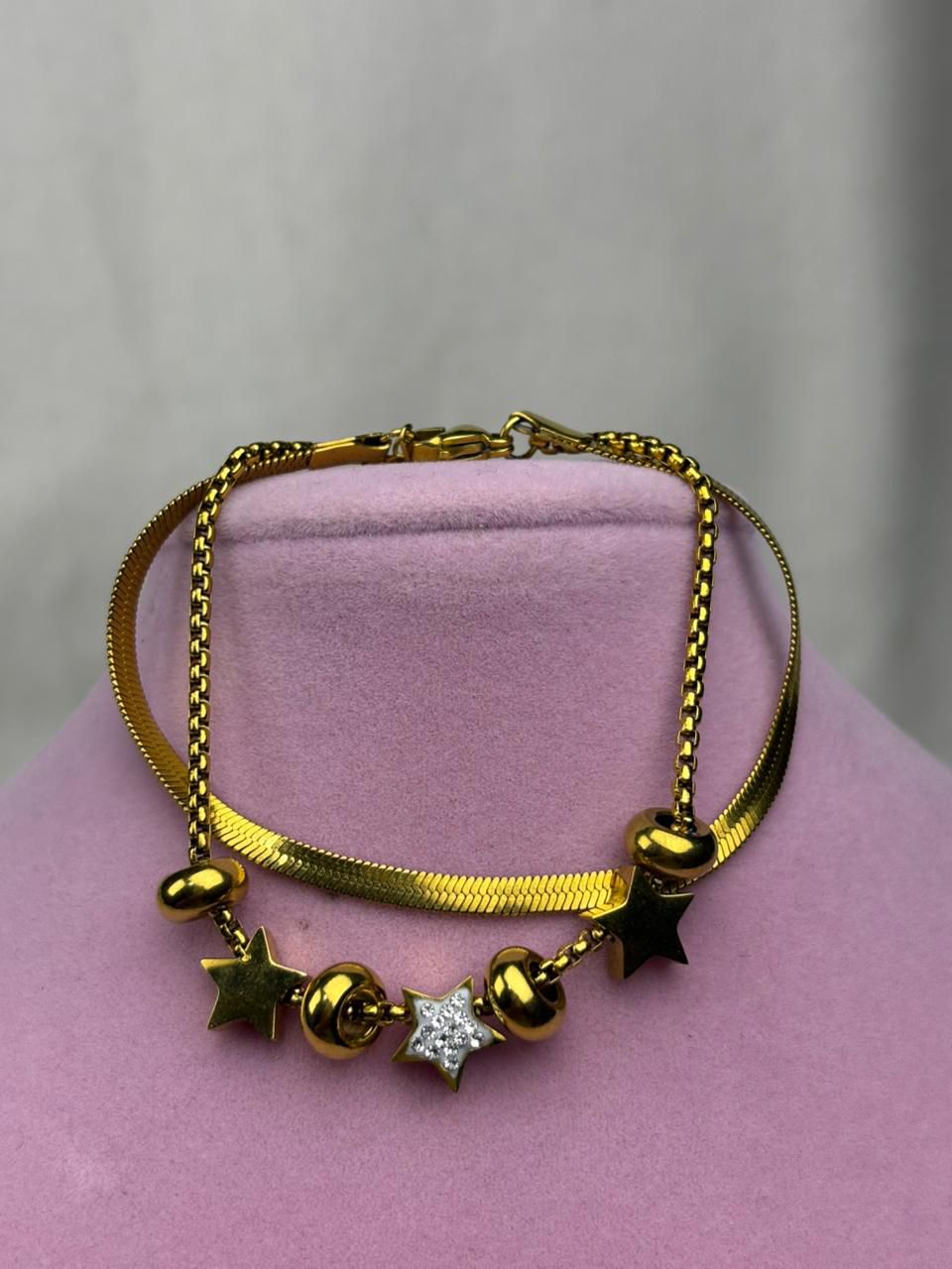 Pulsera Doble - Estrella