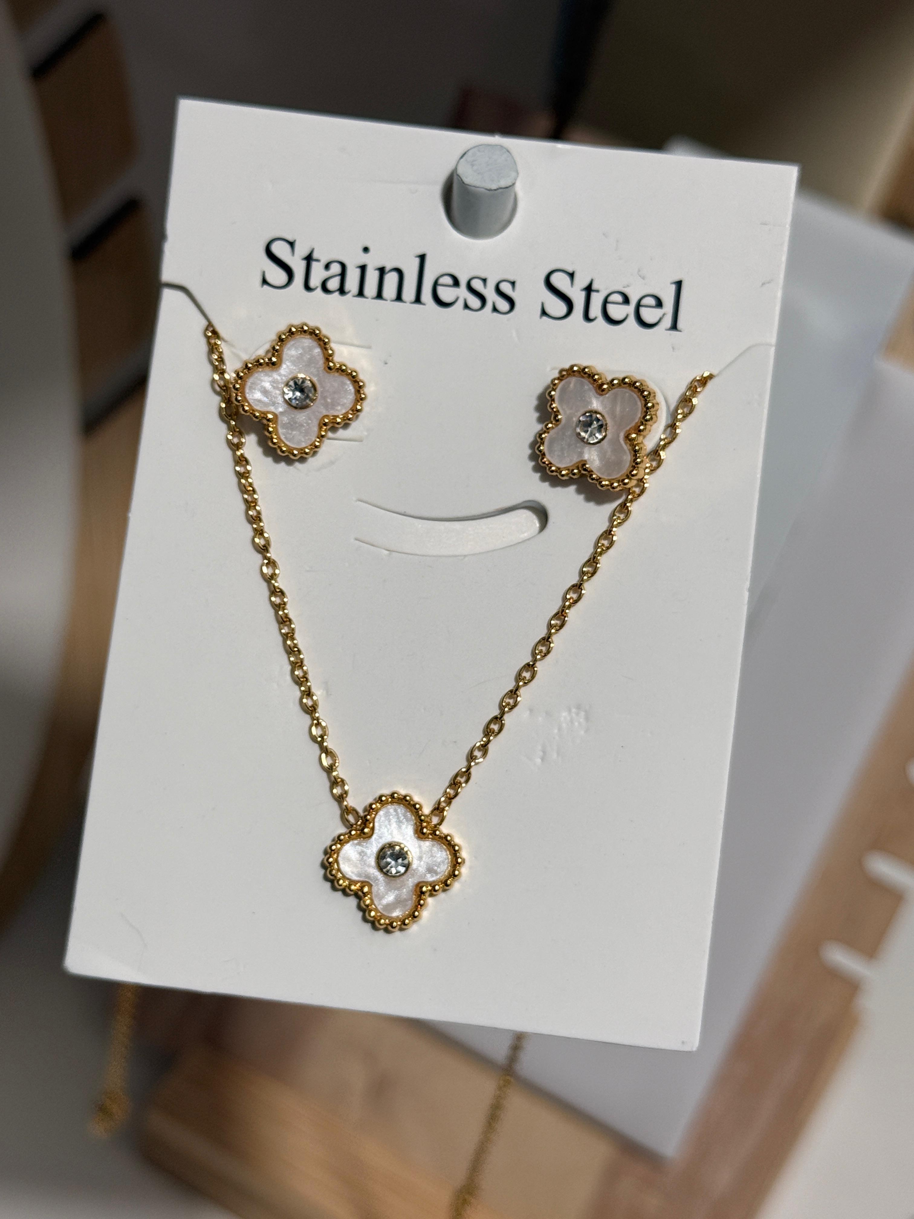 Set de collares - trebol