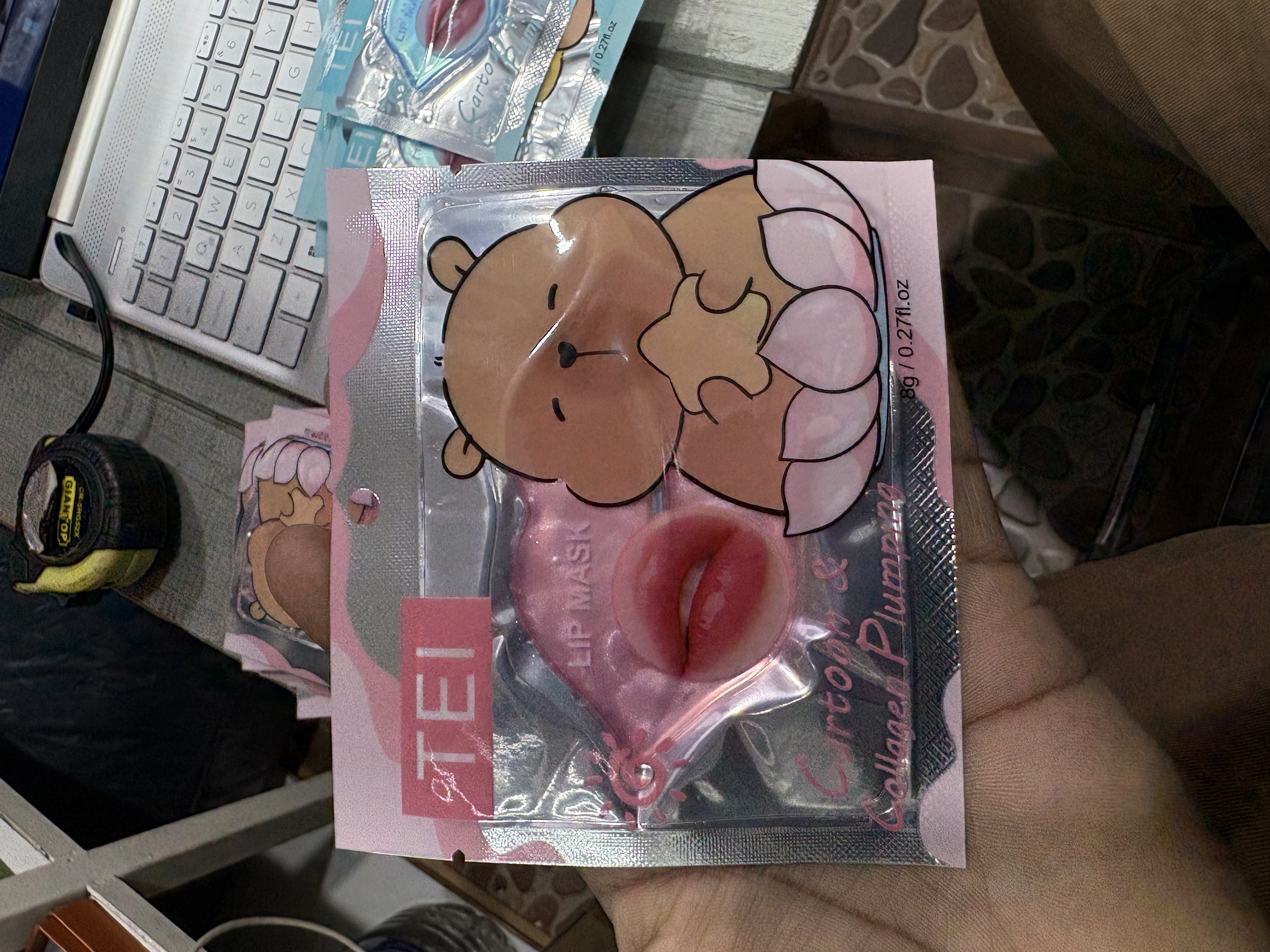 Lip Mask - Cartoon & collagen plumping