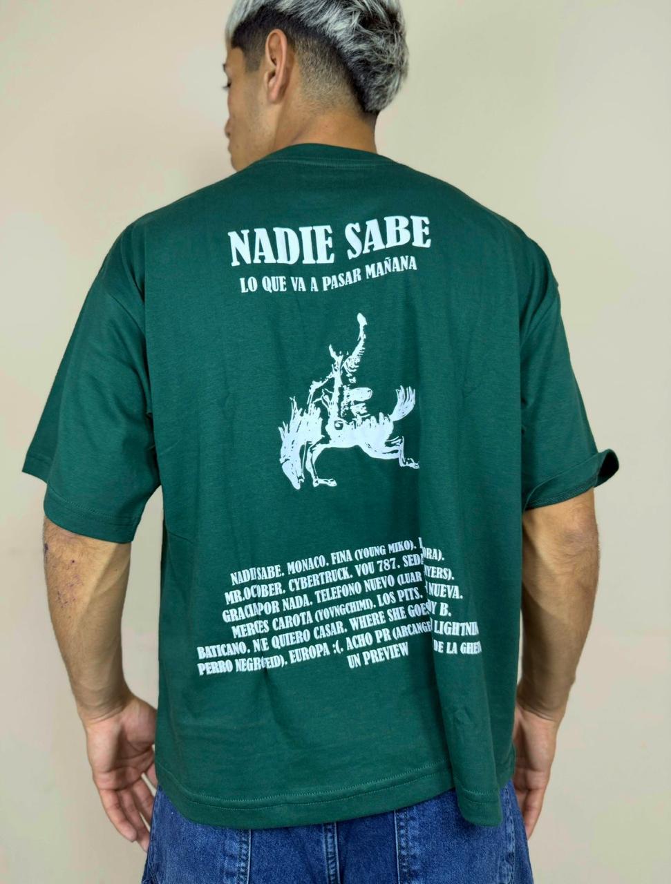 Boxy fit / Nadie sabe - Verde