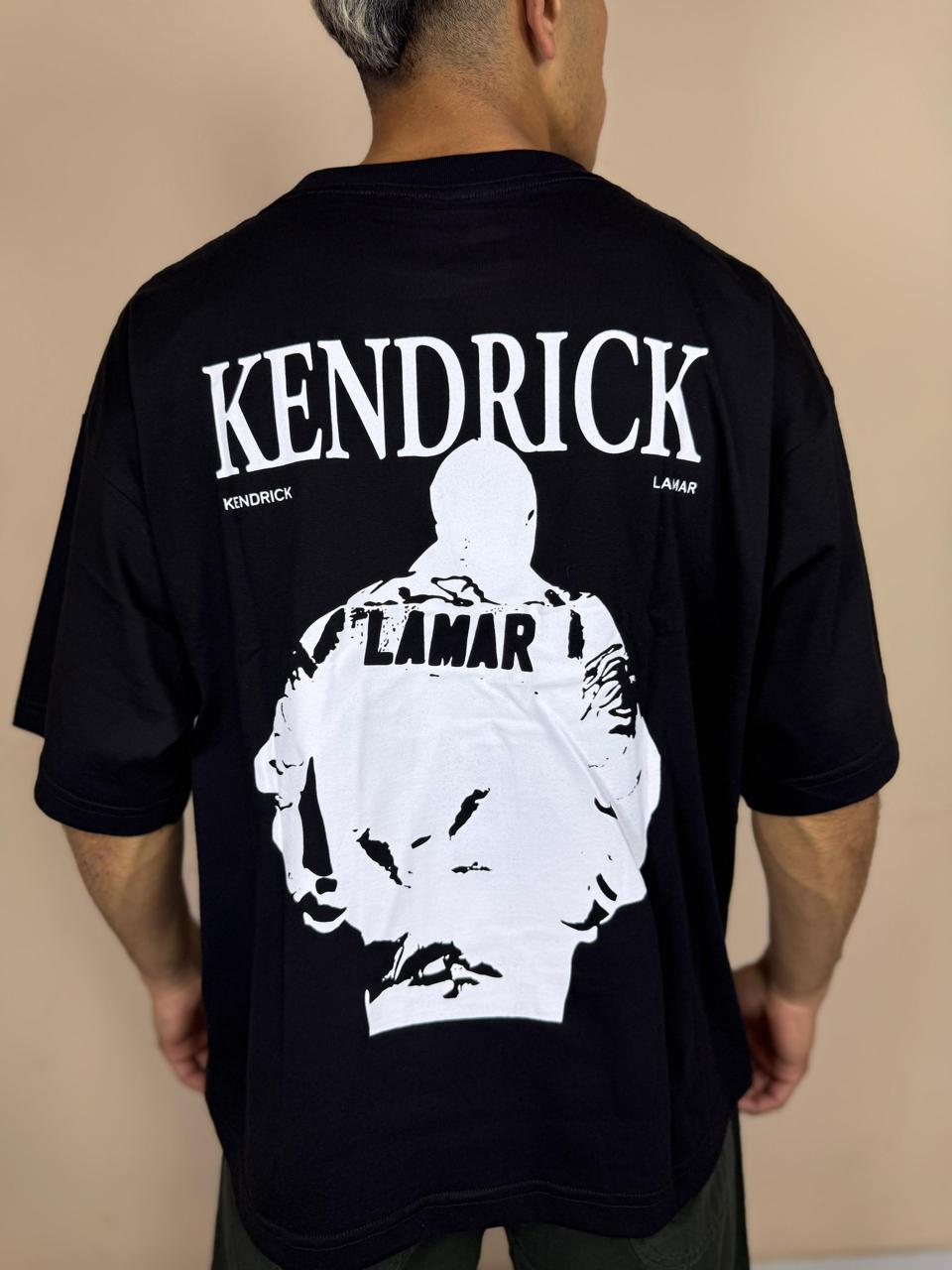 Remera boxy fit - Negro / Kendrick