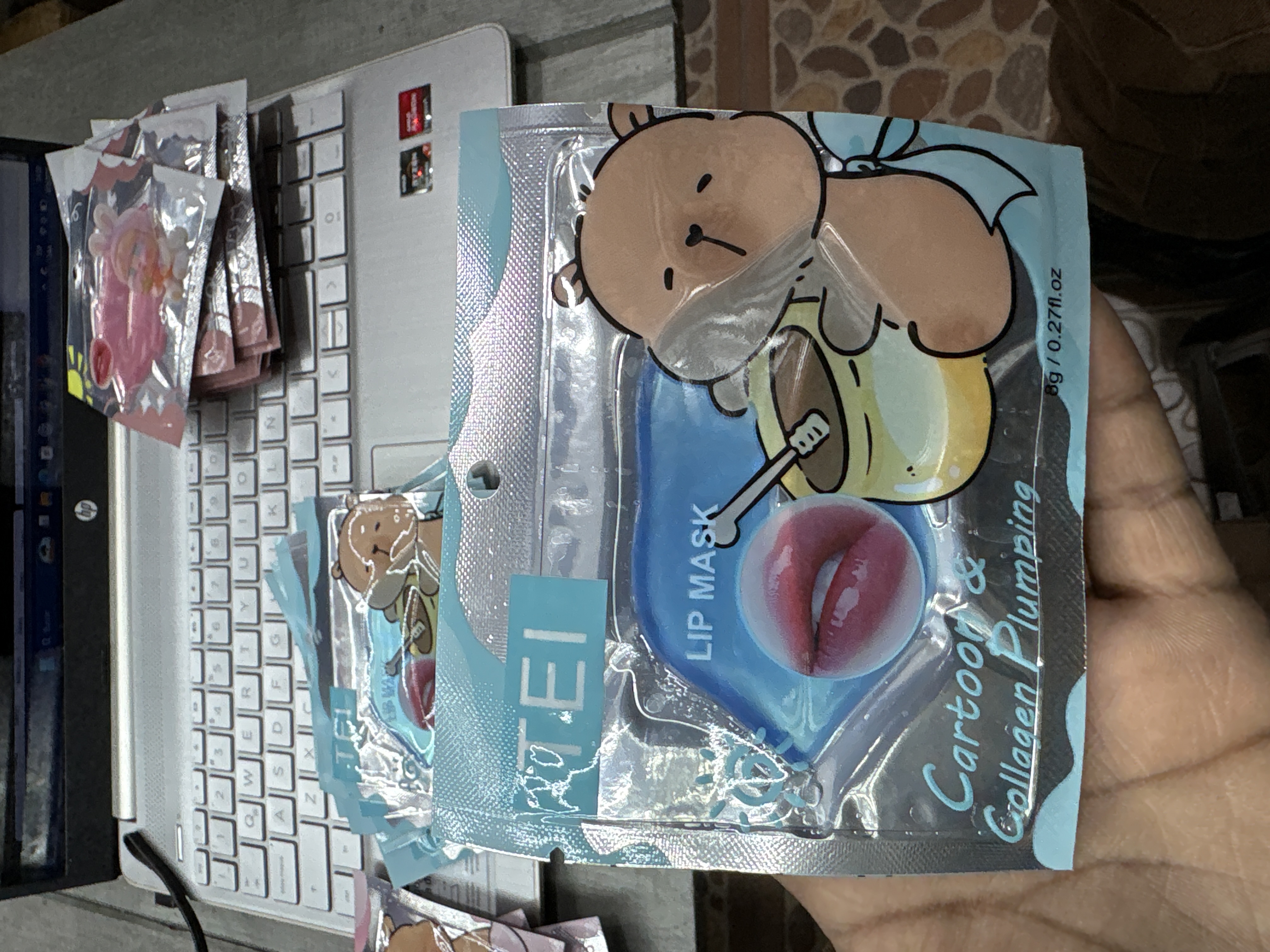 Lip Mask - Cartoon & collagen plumping