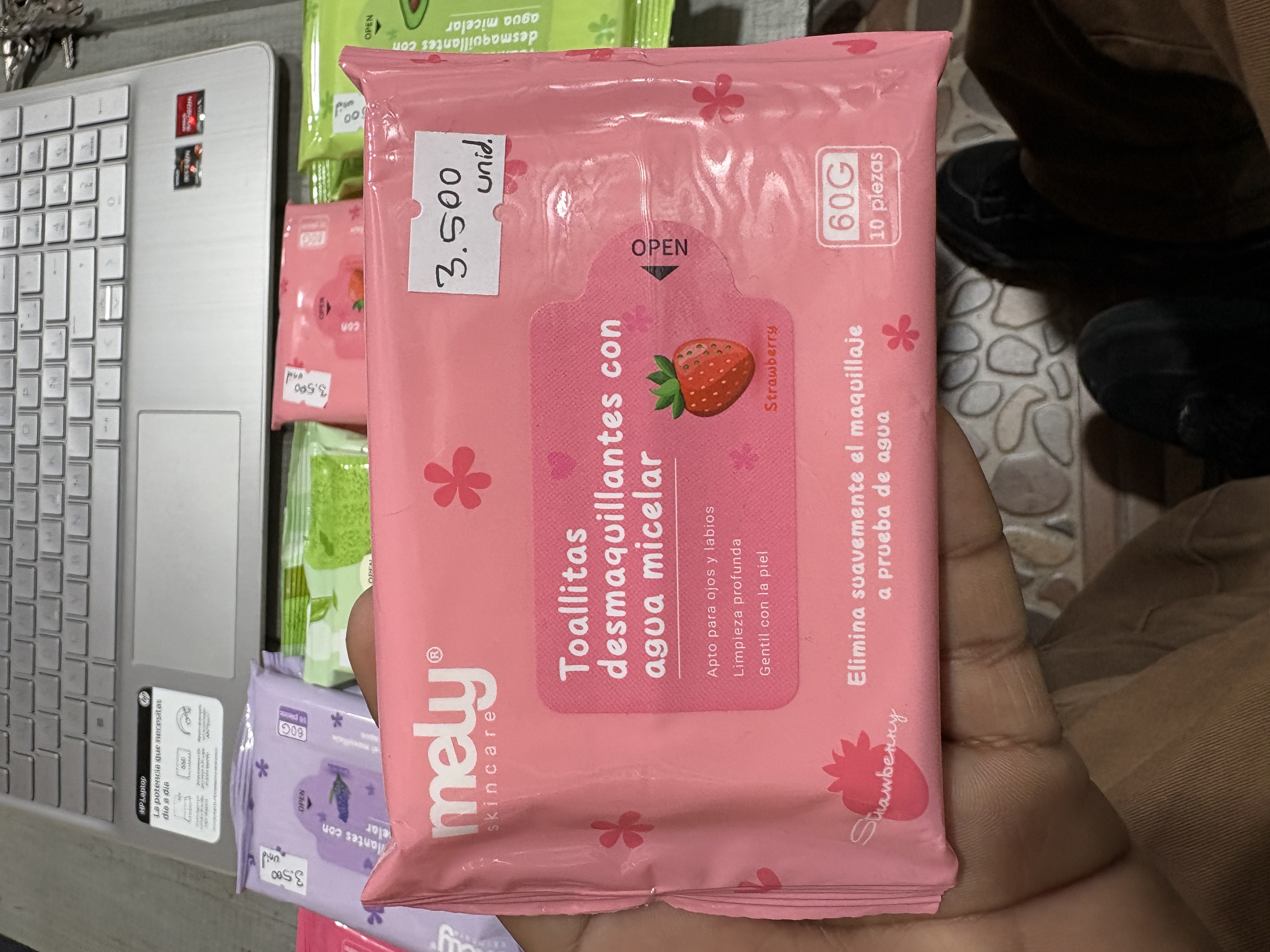 Toallitas desmaquillantes - Mely Skincare