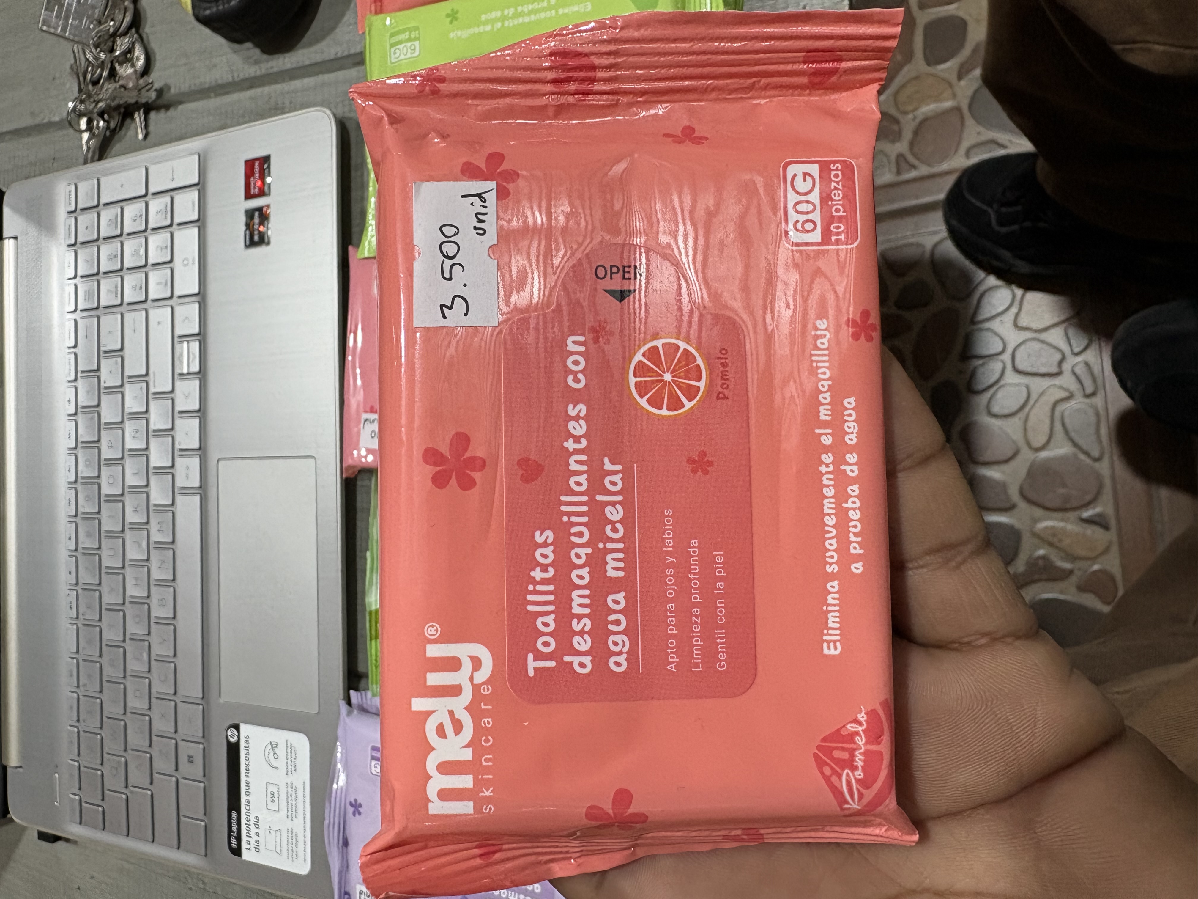 Toallitas desmaquillantes - Mely Skincare