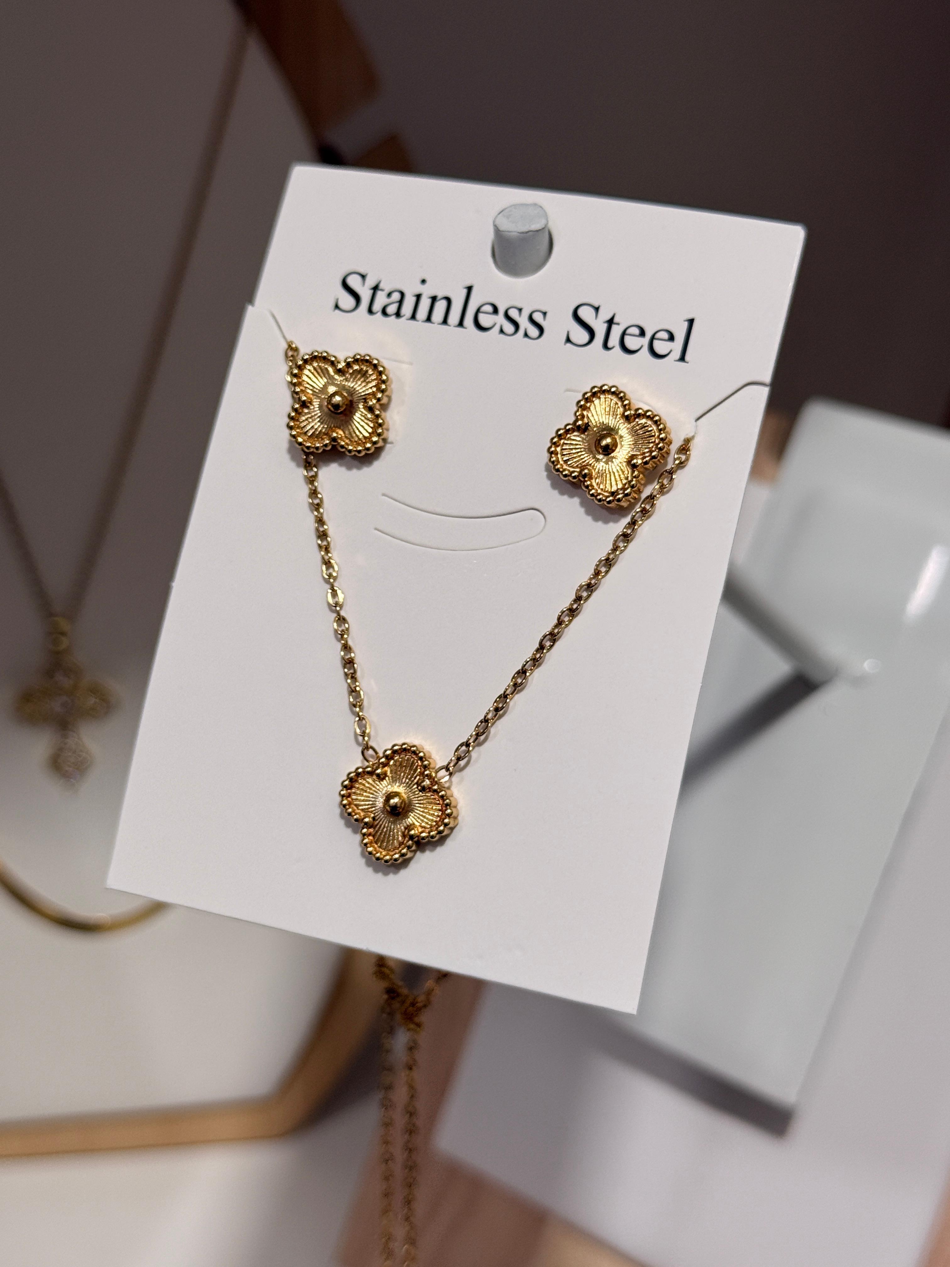 Set de collares - trebol