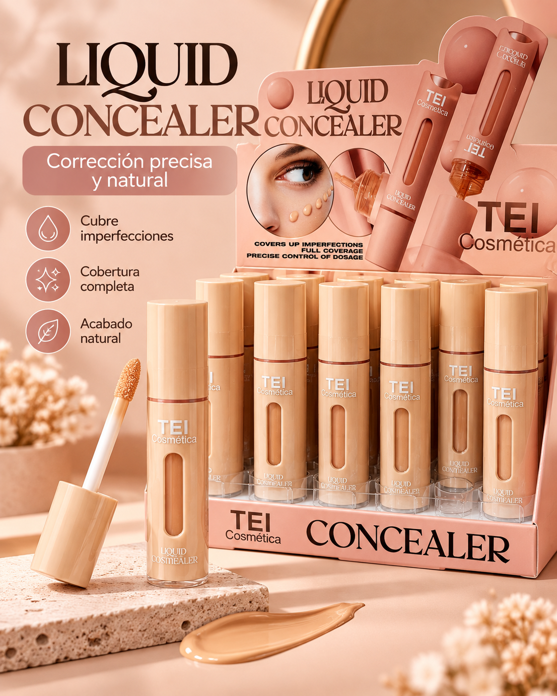 Liquid Concealer - TEI Cosmética 