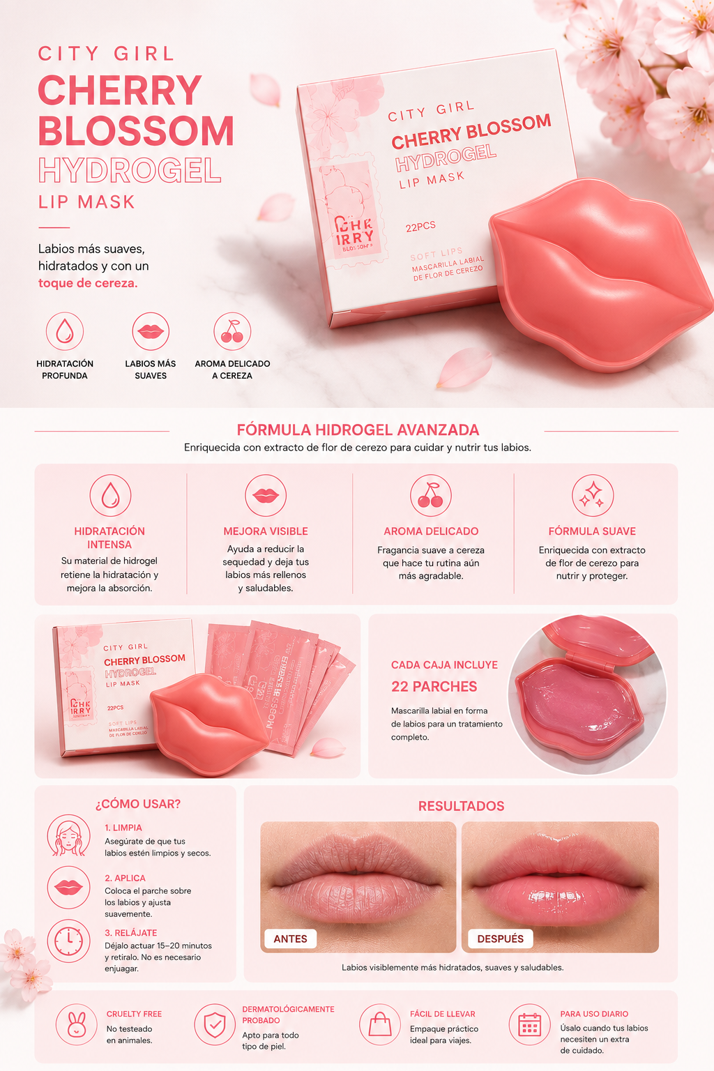 Cherry blossom - Hydrogel